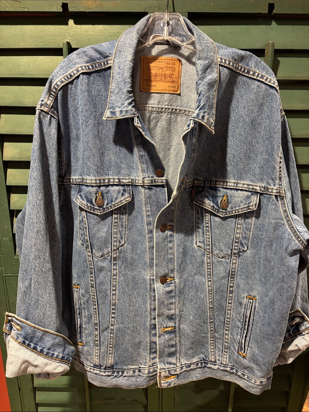 Levi's vintage Light Blue Denim Jacket for Men